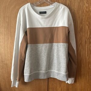 Abercrombie color block sweatshirt